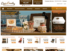Tablet Screenshot of cigarcountry.com